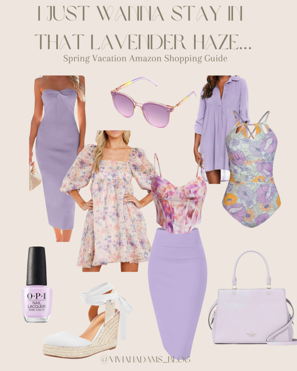 Lavender Haze Inspired Vacation Shopping Guide