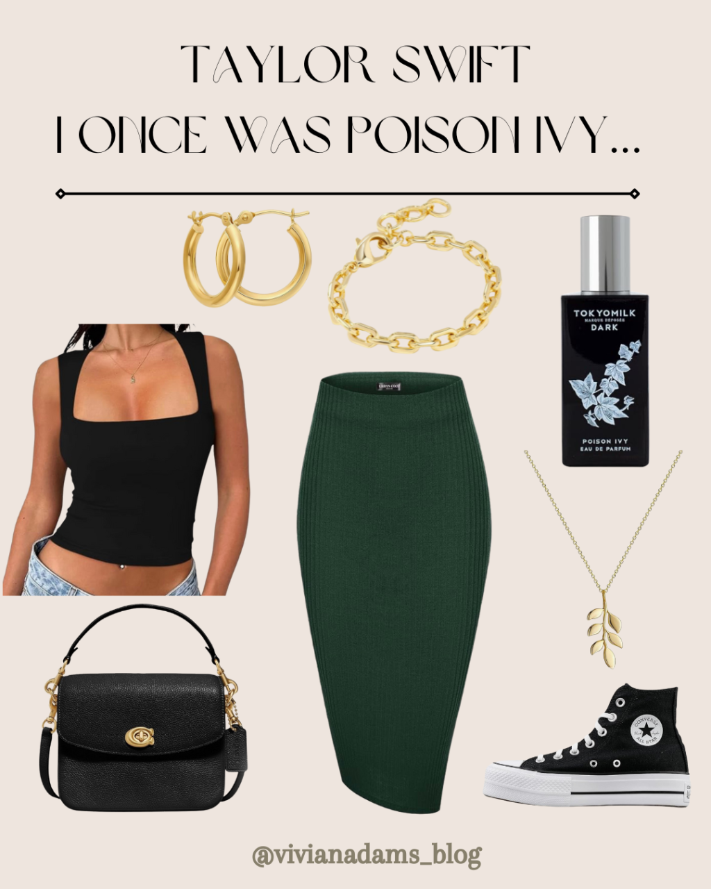 Taylor Swift Inspired Outfits: I Once Was Poison Ivy But Now I’m Your Daisy